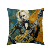 Guitar Design Pillow Towel